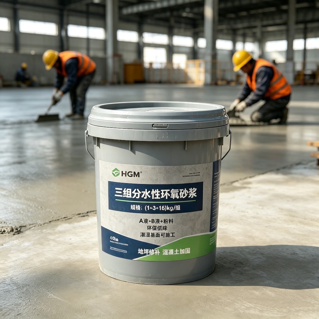 宁武三组份水性环氧砂浆